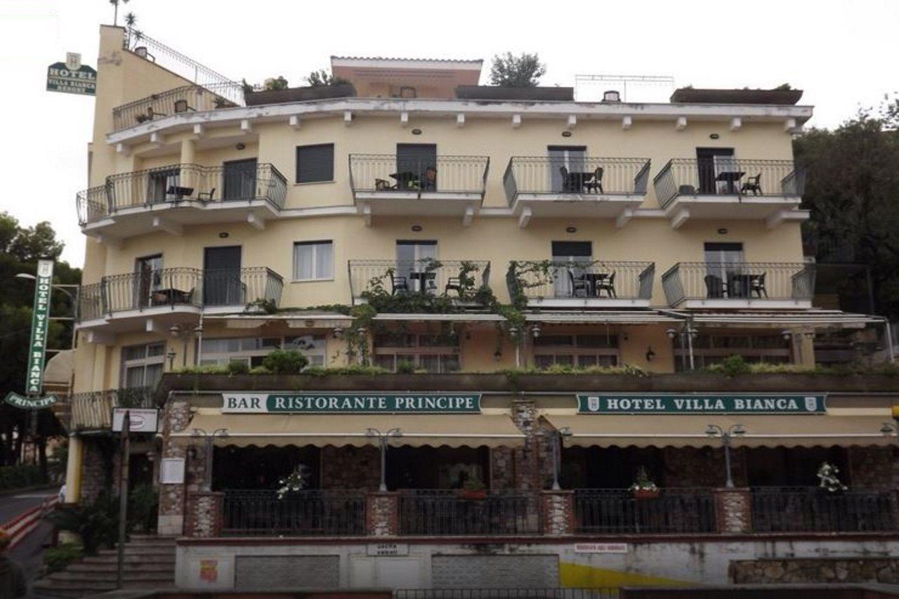 Hotel Villa Bianca Resort Taormina Esterno foto
